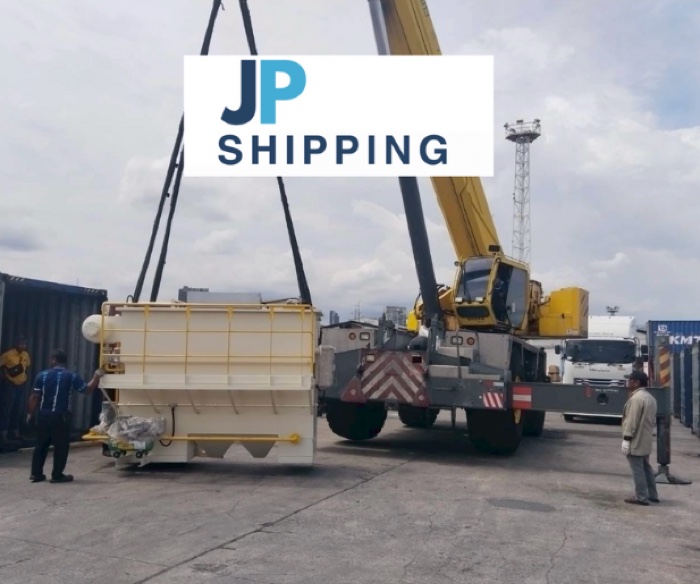 ภาพงานขนส่งและเคลียร์สินค้า JP Shipping